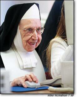 I wanna meet this lady.