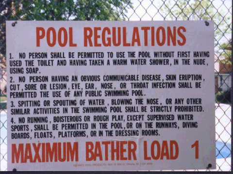 The Sign At The New Recreation Centre!