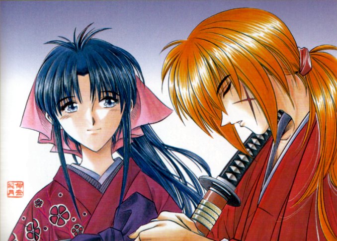 Kenshin and Kaoru Again ^_^