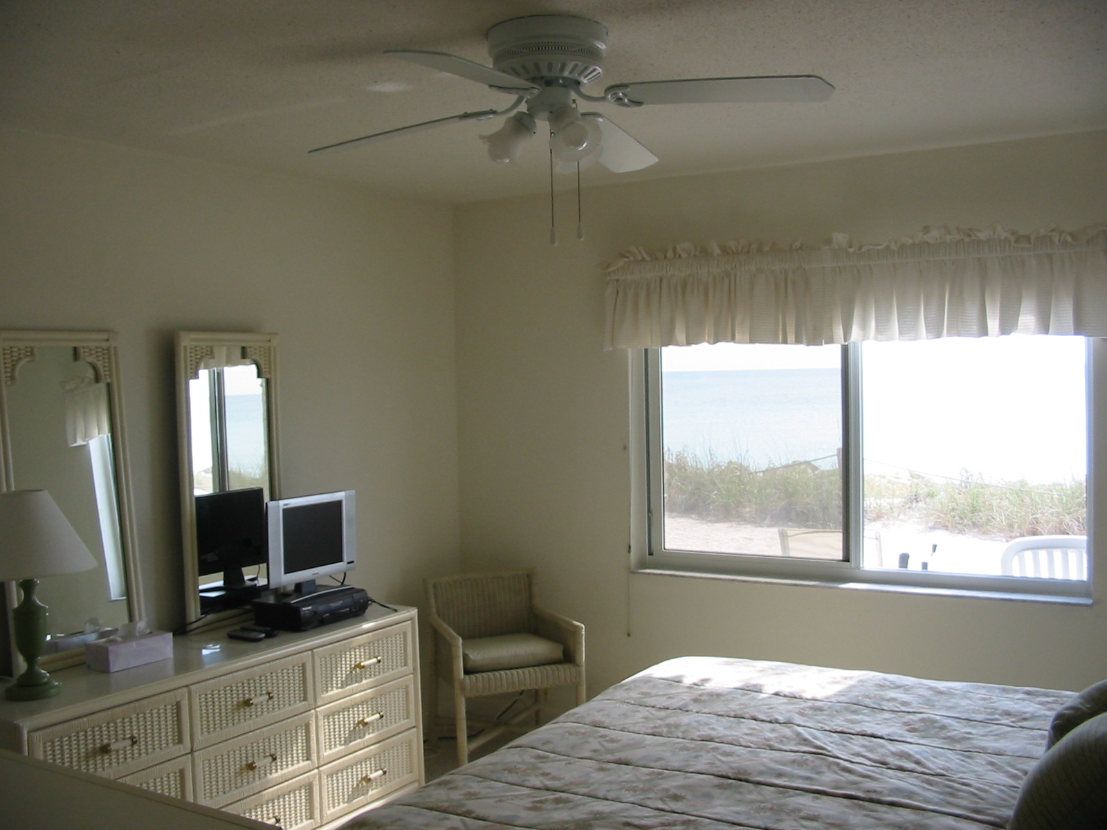 and the Gulf out the window..