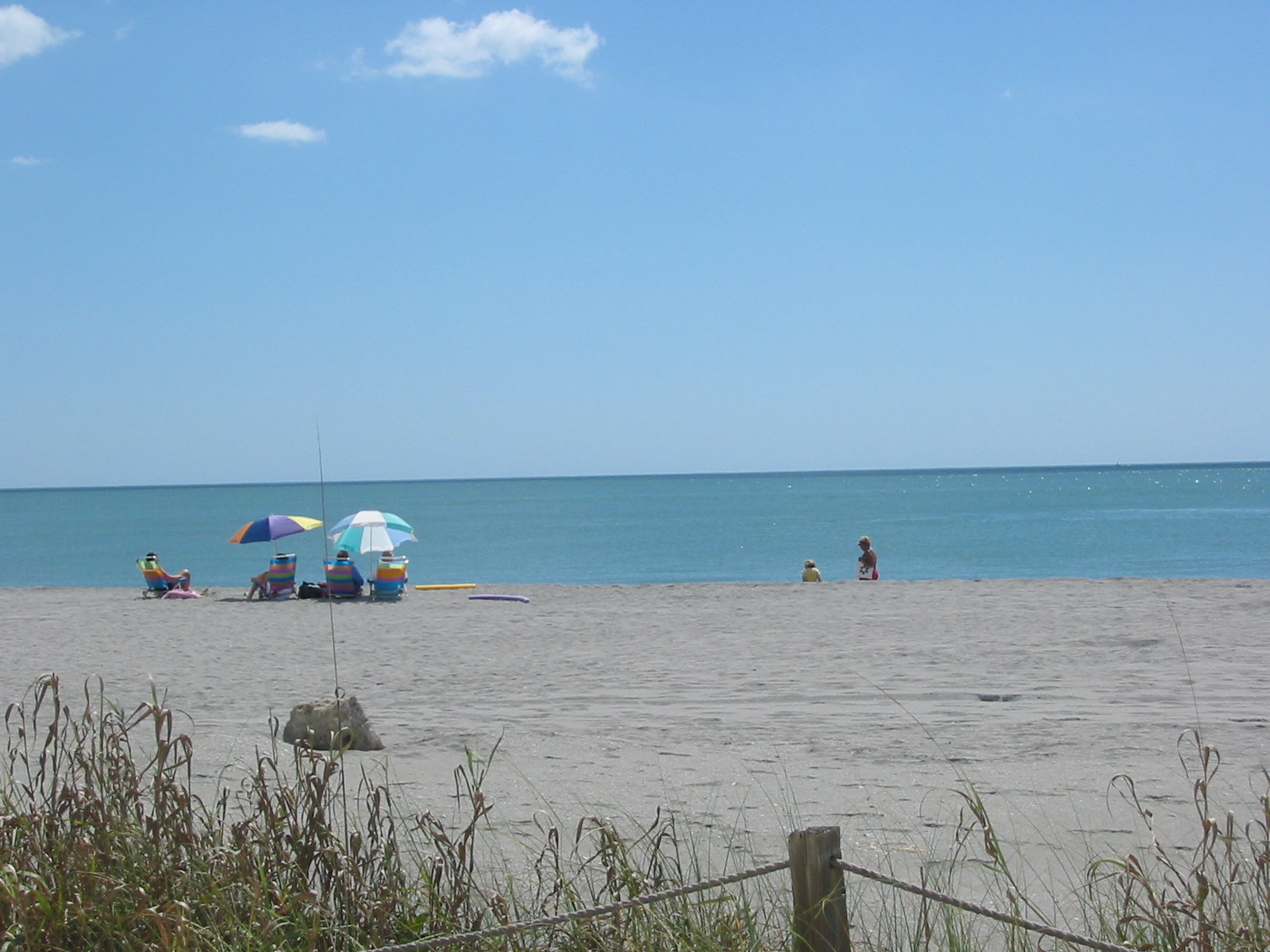 quiet beach on the beautiful Gulf