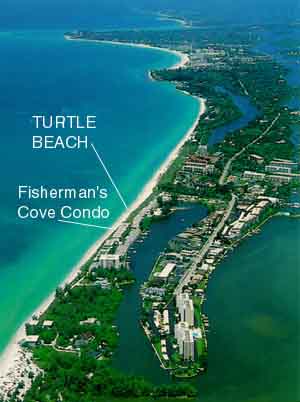 the intimate south end of Siesta Key