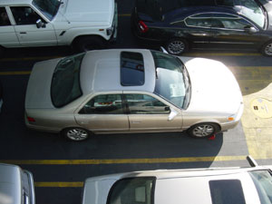 This is another photo taken that day.  Kelli and I were on the Seattle to Vashon Island Ferry to a classmate's Halloween Party.  Photo taken on October 29, 2005.