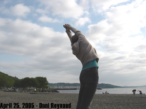 Dani Reynaud at Golden Gardens Park, Seattle, WA
