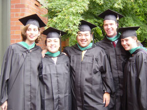 Photo Mirah, Kelli, Katie, Me and Dan at Graduation on June 9, 2006.  Photo courtesy of Nick Peyton.
