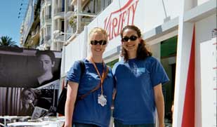 A photo of Erin (left) and Jorie (right). Photo courtesy of Screen Actors Guild.