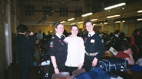 Me, Nat and Esther - after the excursion!!