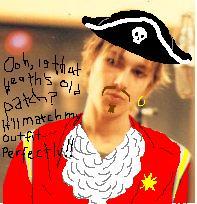 Kind of reminds me of Johnny Depp...not that I'm complaining...=o)