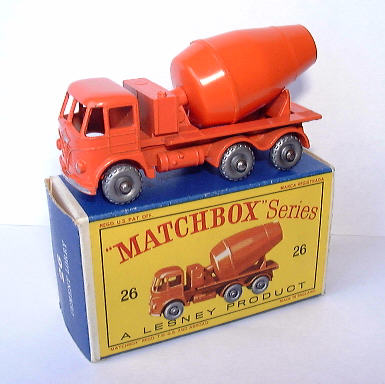 Rarity 5. Lesney 26b cement Mixer. In my view the rarest model I own. Hardly ever seen or photographed.
