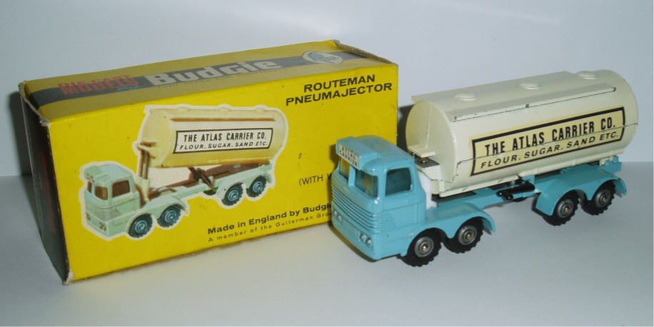 Rarity 5. Budgie 322 Routeman Pneumajector. Very rare alternative version with silver hubcaps.
