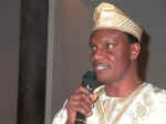 Amb. Owoseni addressing the audience