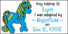 Lyric, my custom MLP