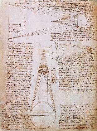 c. 1510 - Distance From The Sun To The Earth And The Size Of The Moon