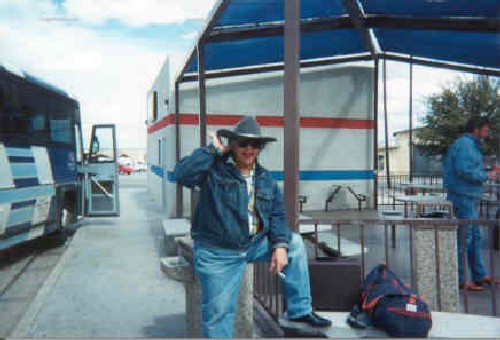 Night Owl At Bus Station (Pic #1)