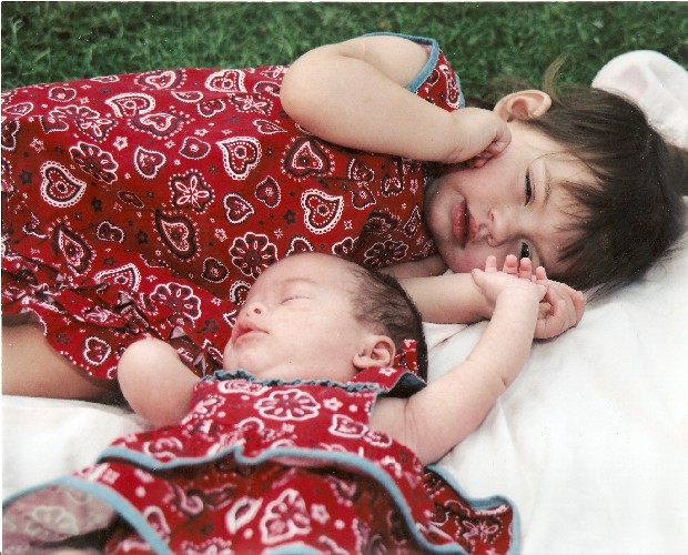 Raquel & Marisa Sleeping