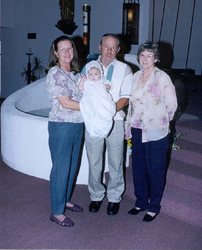 Raquel With Her Grandparents
