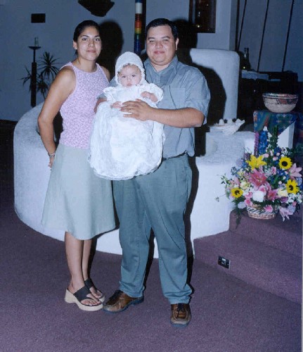 Raquel With Her Padrinos