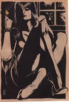 Elvira's House of Mystery #6 pinup