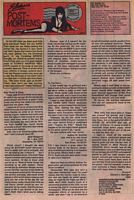 Elvira's House of Mystery Special #1 Letters page