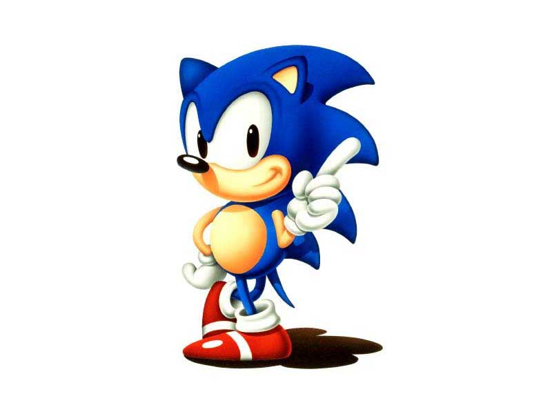 Sonic, as he was in the beginning!