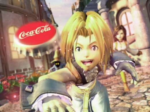 Final Fantasy 9 Coka Cola ad