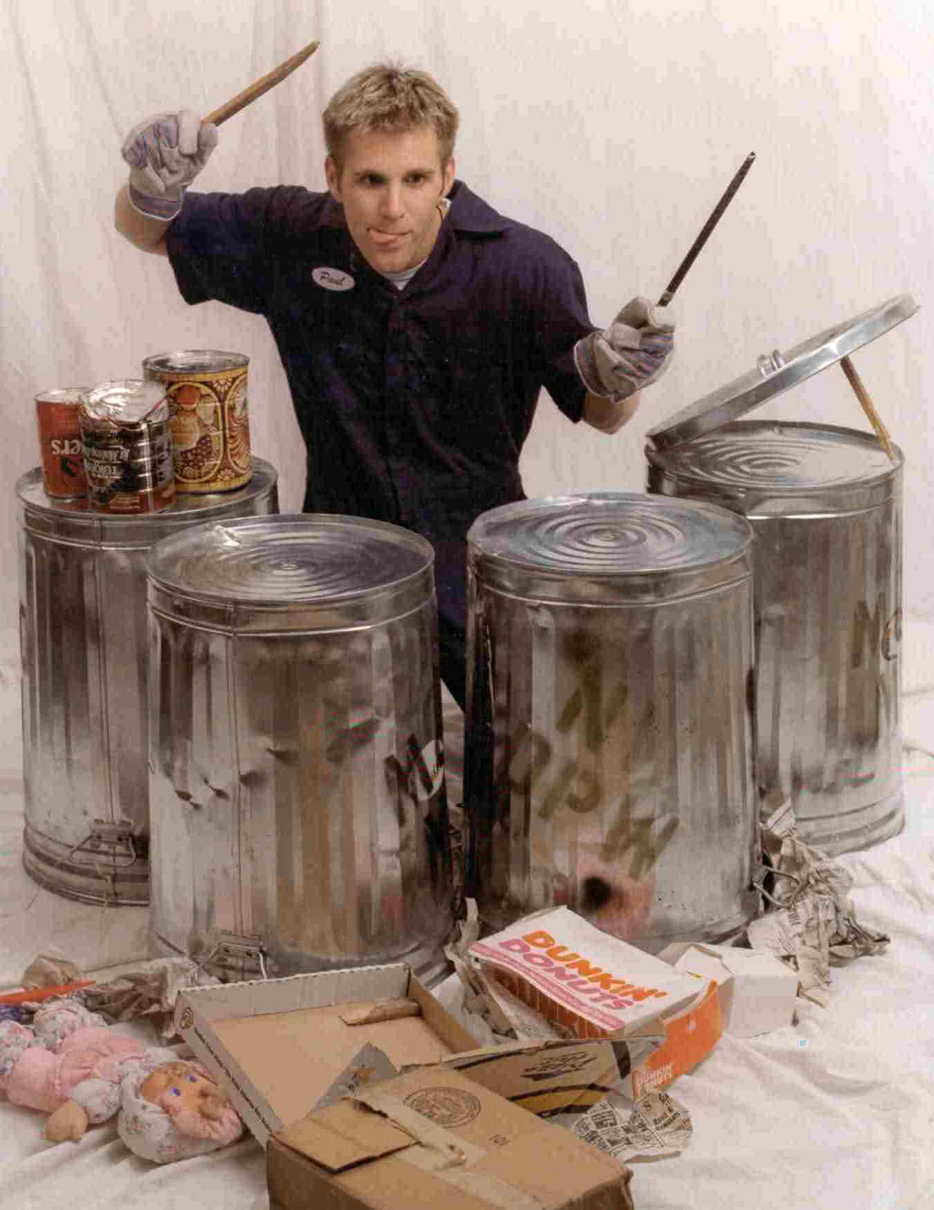 Currently the drummer of Deathtongue, Paul once gigged with Fat Albert and the Cosby Kids.