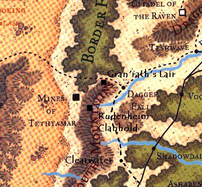 This Daggerdale Map is sponsored by Tobias Mench and Sons, purveyors of resuscitation to the discerning deceased adventurer.