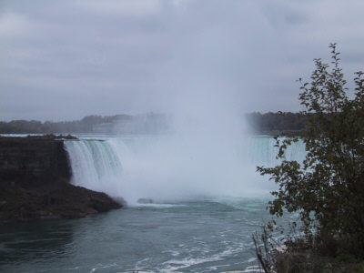 les chutes Niagara, le temps de prendre une photo.