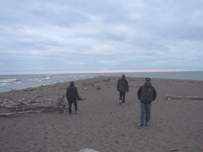 � l'horizon, Toronto, et nous voil� sur la pointe...