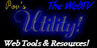 Web TV 
Utility 
Banner