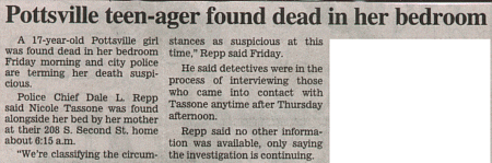 News Article, 14 October 2000