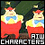 Characters from Alice In Wonderland Fan
