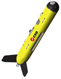 The C3D is the best solution for combining side scan imagery and bathymetric data. The data sets are collected at the same place and time and there is no need to merge data sets as with multi-beam and side scan sonar systems run separately. Each point along the track has X, Y and Z components. For example, at the 100 meter range there are 2000 points compared to only a few hundred using multi-beam systems. This