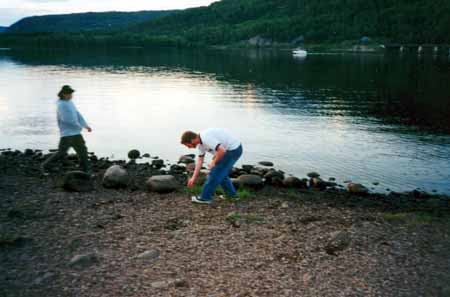 more rock throwing