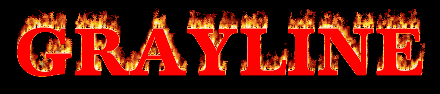 grayline logo in flames