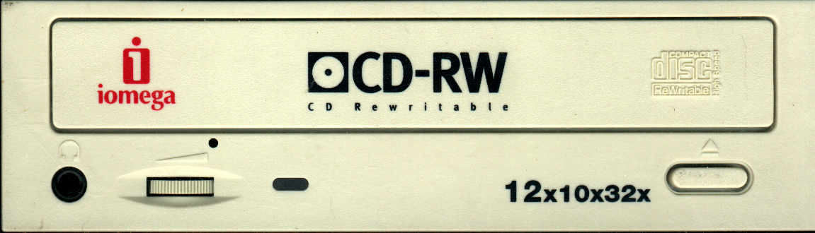 An image of the front of the Iomega LiteOn drive