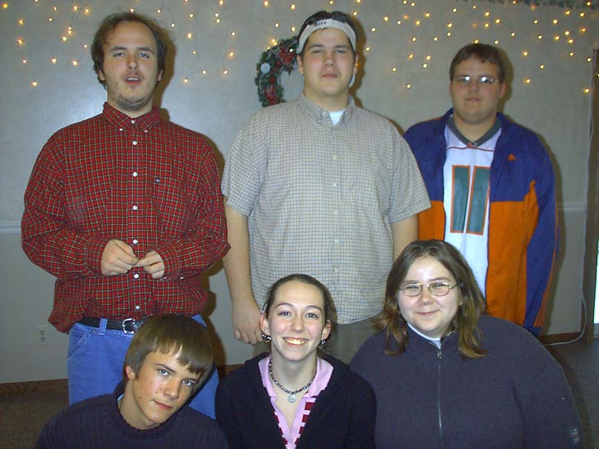 The under 25 over 15 crowd.&nbsp; Kris, Donnie, Mikey, Matt, Brandy, and Nicki