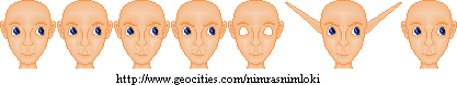 Here's my second attempt at making a portrait base.  I think it came out fairly well considering that this is my second try.  It's name is Jak because I modeled it of of Jak from the video game Jak 2.  You can lower the ears if they seem too high, they do to me on the one with the long ears.