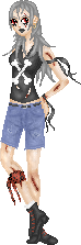 An updated version of the gray haired doll(below) for a You Cut Me Up contest.  I won for best shading.