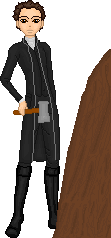 Ichabod Crane as drawn from the movie Sleepy Hollow.  It's easier to see with a black background.  Entered in a Horror Movie Contest and won 3rd place!!!  Base unkown.