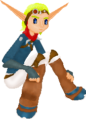 Redone version of the doll entered in the Base Edit Contest(below) so as to look more like Jak.
