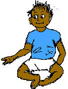 Small black boy