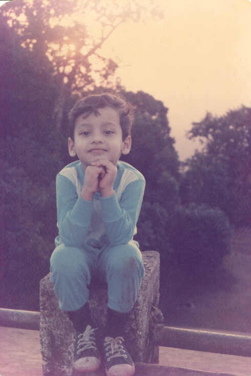 Me at Khandala age 5yrs