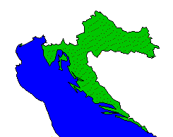 Picture of Croatia with Adriatic Sea (3200 bytes)