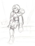 A sketch of Hoshi Nakayo by Kei. ^_^
