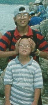 Bong Chun and I in Korea, 1993