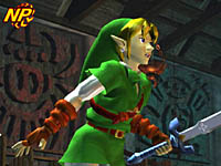 Link does battle on the Gamecube!