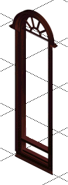 Ebony Open Style Windows