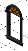 Black Gothic Window