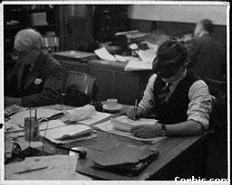 Editors working hard throught the night